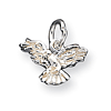 Sterling Silver 7/16in Eagle Charm