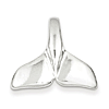 Sterling Silver Whale Tail Charm