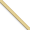 10k Yellow Gold 18in Silky Herringbone Chain 2.5mm