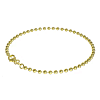 14k Yellow Gold 7.25in Polished Bead Bracelet 2.5mm