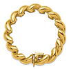 14k Yellow Gold San Marco Bracelet 14mm Wide
