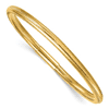 14k Yellow Gold Bar Stretch Bracelet