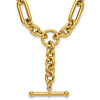 14k Yellow Gold Single Wire Necklace 16in