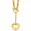 14k Yellow Gold Single Wire Necklace 18in