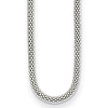 Herco 14k White Gold 18in Mesh Popcorn Necklace 3mm
