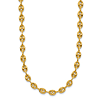 18k Yellow Gold 18in Anchor Link Chain Necklace 4.8mm Thick