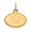 10kt Yellow Gold 3/8in University of Georgia G Pendant