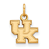 10kt Yellow Gold 3/8in University of Kentucky UK Charm