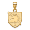 United States Military Academy Pendant 1/2in 10k Yellow Gold
