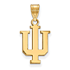 14kt Yellow Gold 5/8in Indiana University Logo Pendant