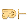 10k Yellow Gold Philadelphia Flyers Post Earrings
