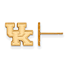 10kt Yellow Gold University of Kentucky Extra Small Post Earrings