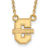 College of Charleston Necklace Small 10k Yellow Gold