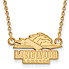 10k Yellow Gold Small Longwood Lancers Pendant with 18in Chain