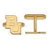 14k Yellow Gold Baylor University Bear Cuff Links