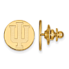 14kt Yellow Gold Indiana University Logo Lapel Pin