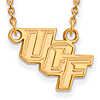 14k Yellow Gold University of Central Florida UCF Necklace