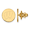 14kt Yellow Gold University of Wisconsin Lapel Pin