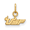 14k Yellow Gold University of South Florida USF Charm 1/4in