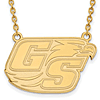 14k Yellow Gold Georgia Southern University Logo Necklace