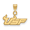 14k Yellow Gold University of South Florida USF Charm 3/8in