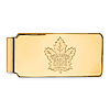 14k Yellow Gold Toronto Maple Leafs Money Clip