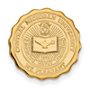 Central Michigan University Crest Lapel Pin 14k Yellow Gold