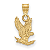 US Air Force Academy Falcon Charm 1/2in 14k Yellow Gold