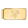 10k Yellow Gold Pittsburgh Penguins Money Clip