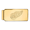 14k Yellow Gold Detroit Red Wings Money Clip