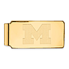 10kt Yellow Gold University of Michigan Money Clip