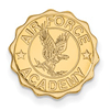 United States Air Force Academy Lapel Pin 14k Yellow Gold 
