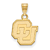 University of Colorado CU Charm 1/2in 10k Yellow Gold