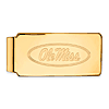 10k Yellow Gold Ole Miss Money Clip