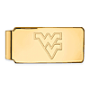 10kt Yellow Gold West Virginia University Money Clip