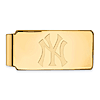 10kt Yellow Gold New York Yankees Money Clip