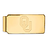 10kt Yellow Gold University of Oklahoma OU Money Clip