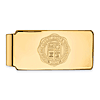 Bowling Green State University Crest Money Clip 10k Yellow Gold
