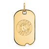 14kt Yellow Gold Boston Red Sox Small Dog Tag