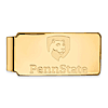 10kt Yellow Gold Penn State University Lion Shield Money Clip