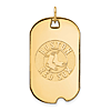 10kt Yellow Gold Boston Red Sox Large Dog Tag