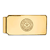 14k Yellow Gold Baylor University Seal Money Clip