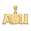 Arizona State University ASU Pendant 1in 10k Yellow Gold