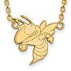 10k Yellow Gold Georgia Tech Buzz Necklace