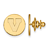 14kt Yellow Gold University of Virginia Block V Lapel Pin