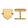 14kt Yellow Gold University of Illinois Victory Badge Cuff Links