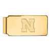 14kt Yellow Gold University of Nebraska N Money Clip