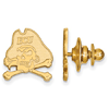 East Carolina University Logo Lapel Pin 14k Yellow Gold 