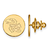 14kt Yellow Gold University of Kansas Left Logo Lapel Pin