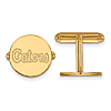 14kt Yellow Gold University of Florida Round Cuff Links